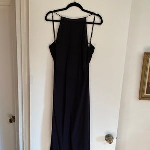 Reformation open back maxi dress
